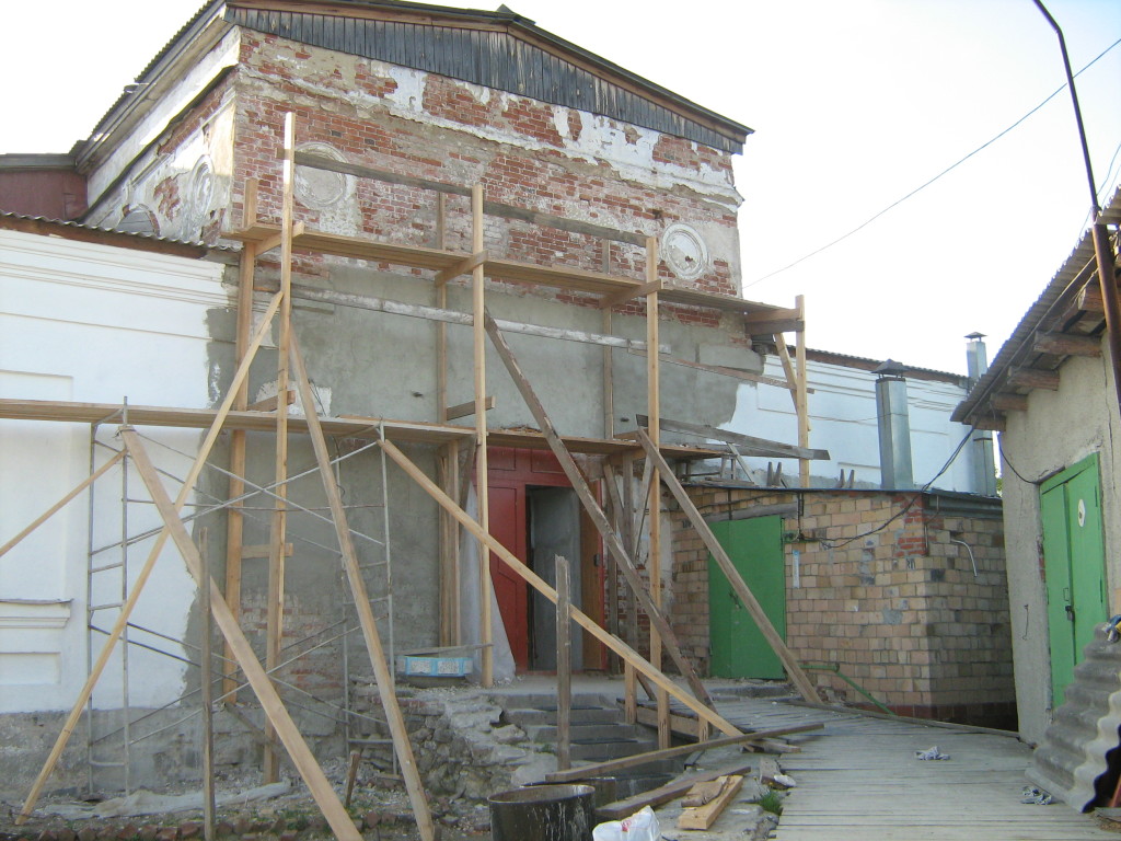 Восстановление  храма  в 2013 году